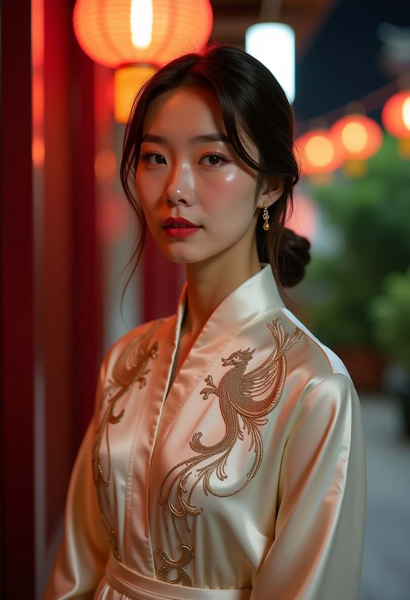 深巷里的她